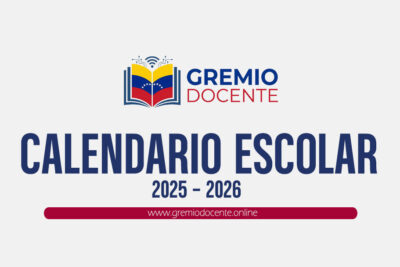 Calendario Escolar MPPE 2025 - 2026