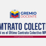 Cual es el Último Contrato Colectivo MPPE