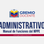 Funciones del Personal Administrativo del MPPE