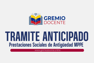 Prestaciones Sociales de Antigüedad MPPE