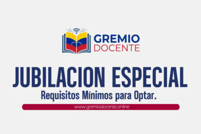 Requisitos para una Jubilación Especial del MPPE